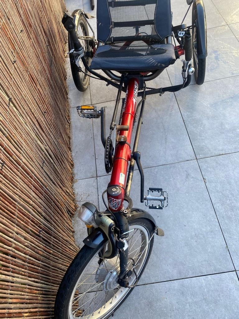 Ligfiets: Hase Kettwiesel Electrisch, Ophalen, Gebruikt