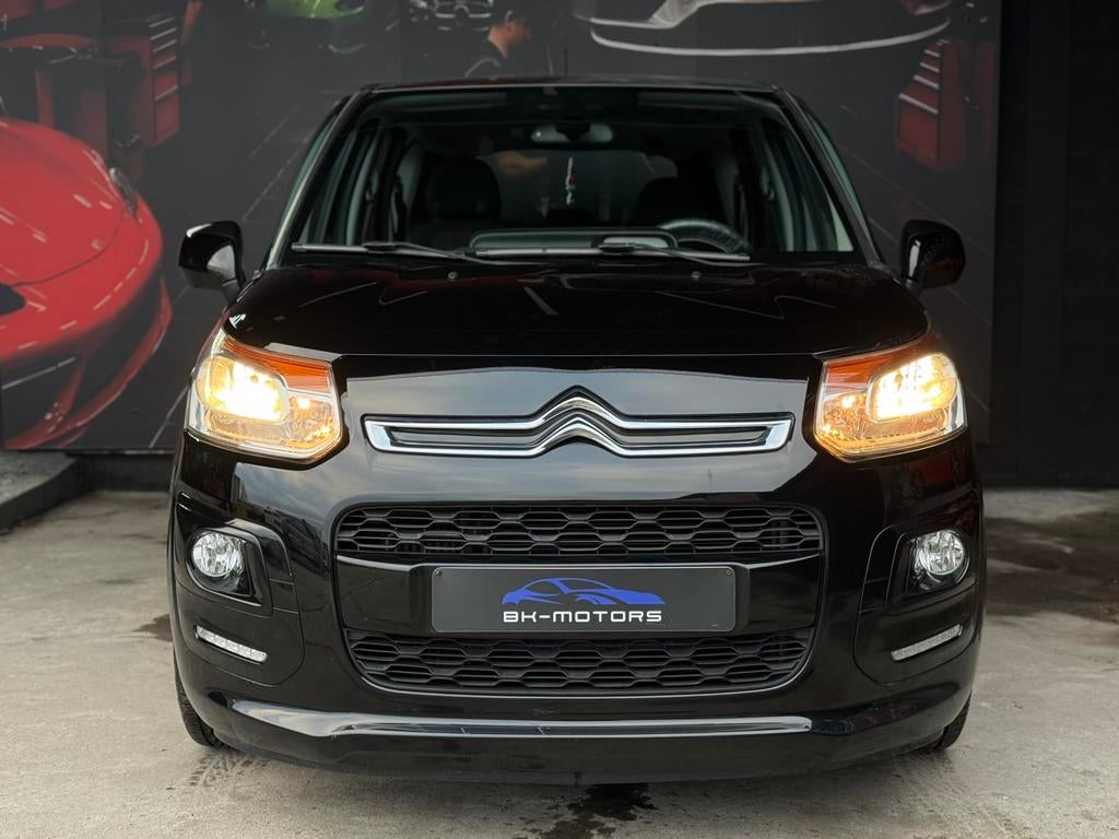 Citroen C3 Picasso 1.6 diesel, Auto's, Euro 5, Stof, Zwart, 4 cilinders