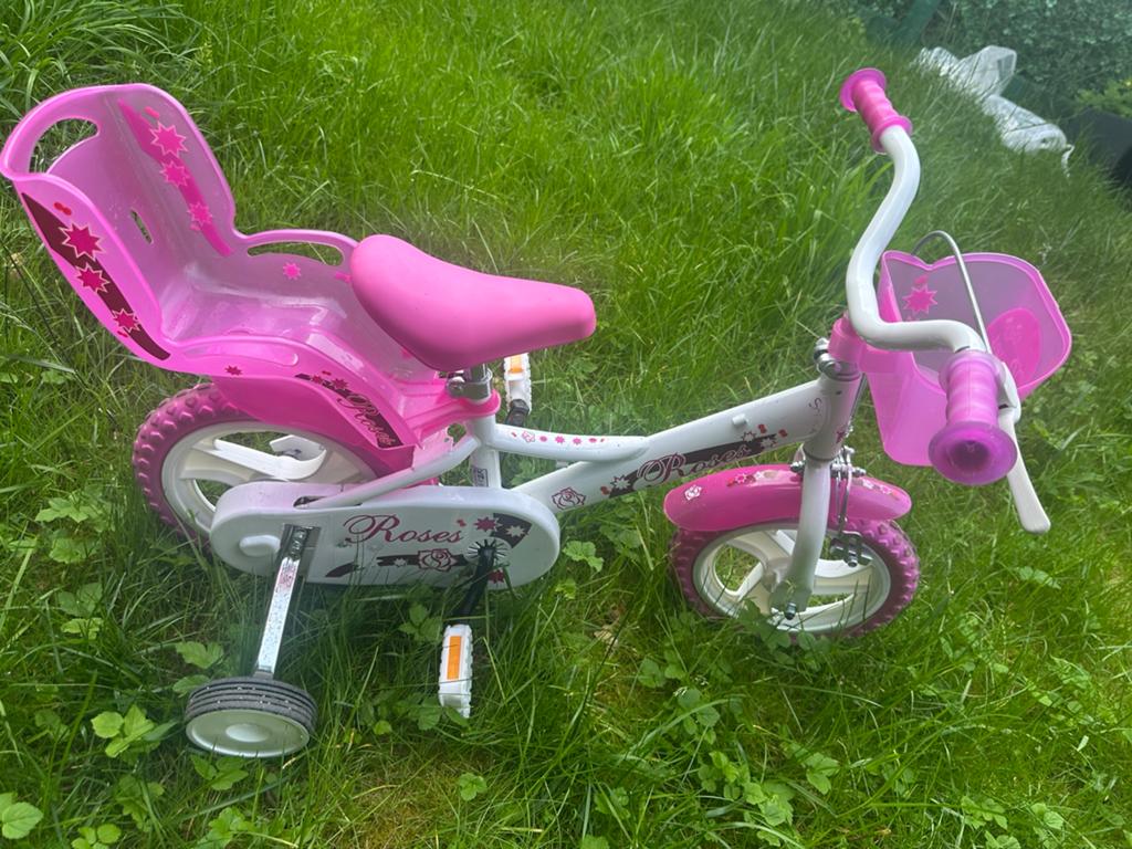Meisjes fiets voor peuters, Ophalen, Gebruikt