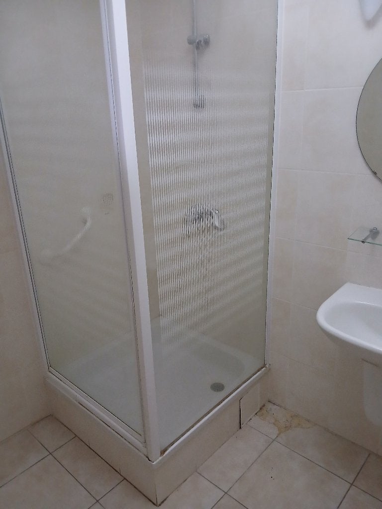 Paroi douche, Enlèvement, Utilisé