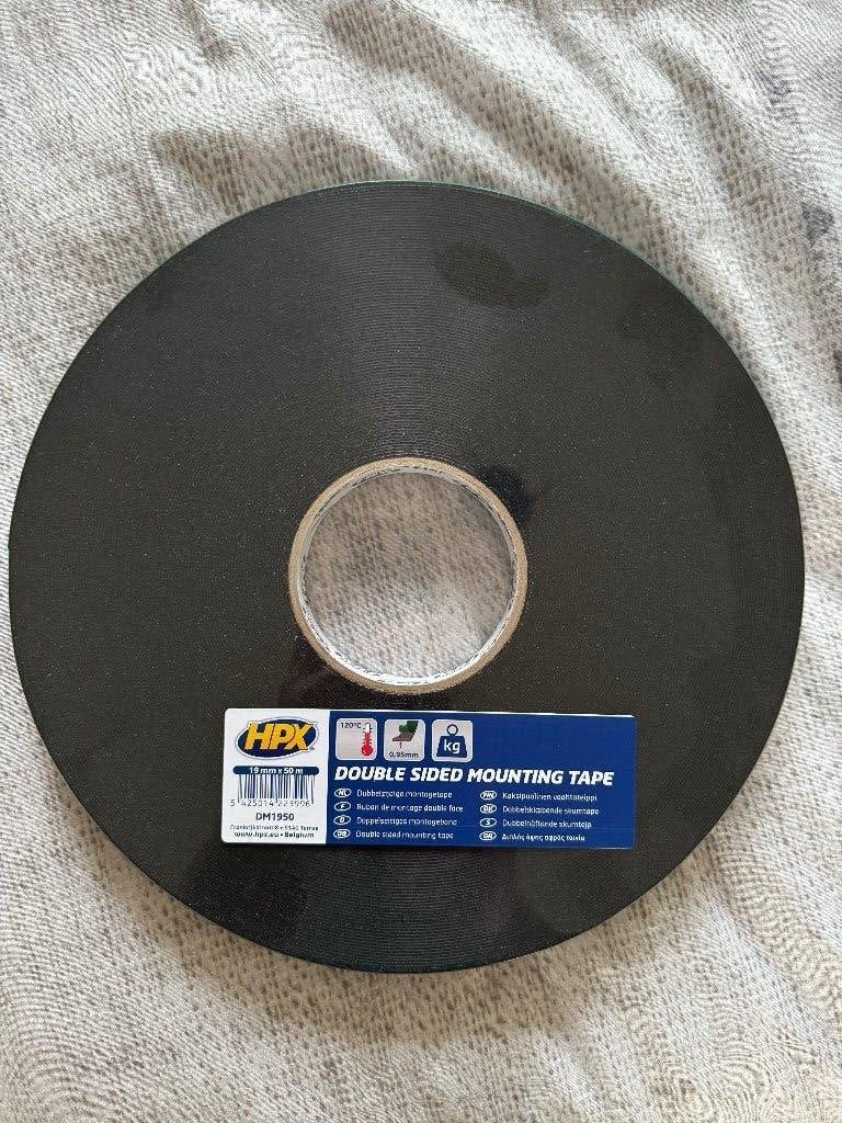 HPX dubbelzijdige kleefband (zwart), Enlèvement ou Envoi, Neuf, 250 mm ou plus, Autres types