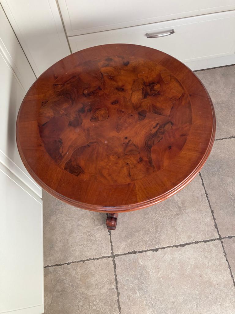 Salontafel vintage, Ophalen