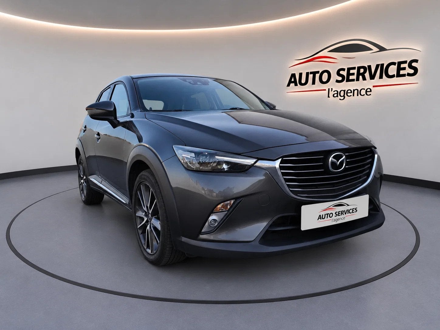 Mazda CX-3 1.5 SKYACTIV-D 2WD Play Edition- garantie en opti, Autos, Mazda, Cuir, Argent ou Gris, Achat, 105 ch