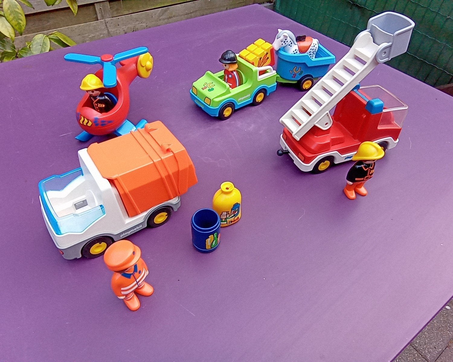 Playmobil 4 speelsets voor 20 euro, Ophalen of Verzenden, Zo goed als nieuw, Complete set, Voertuig