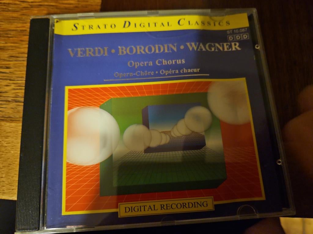 CD Verdi - Borodin - Wagner Strato Digital Classics, Ophalen of Verzenden