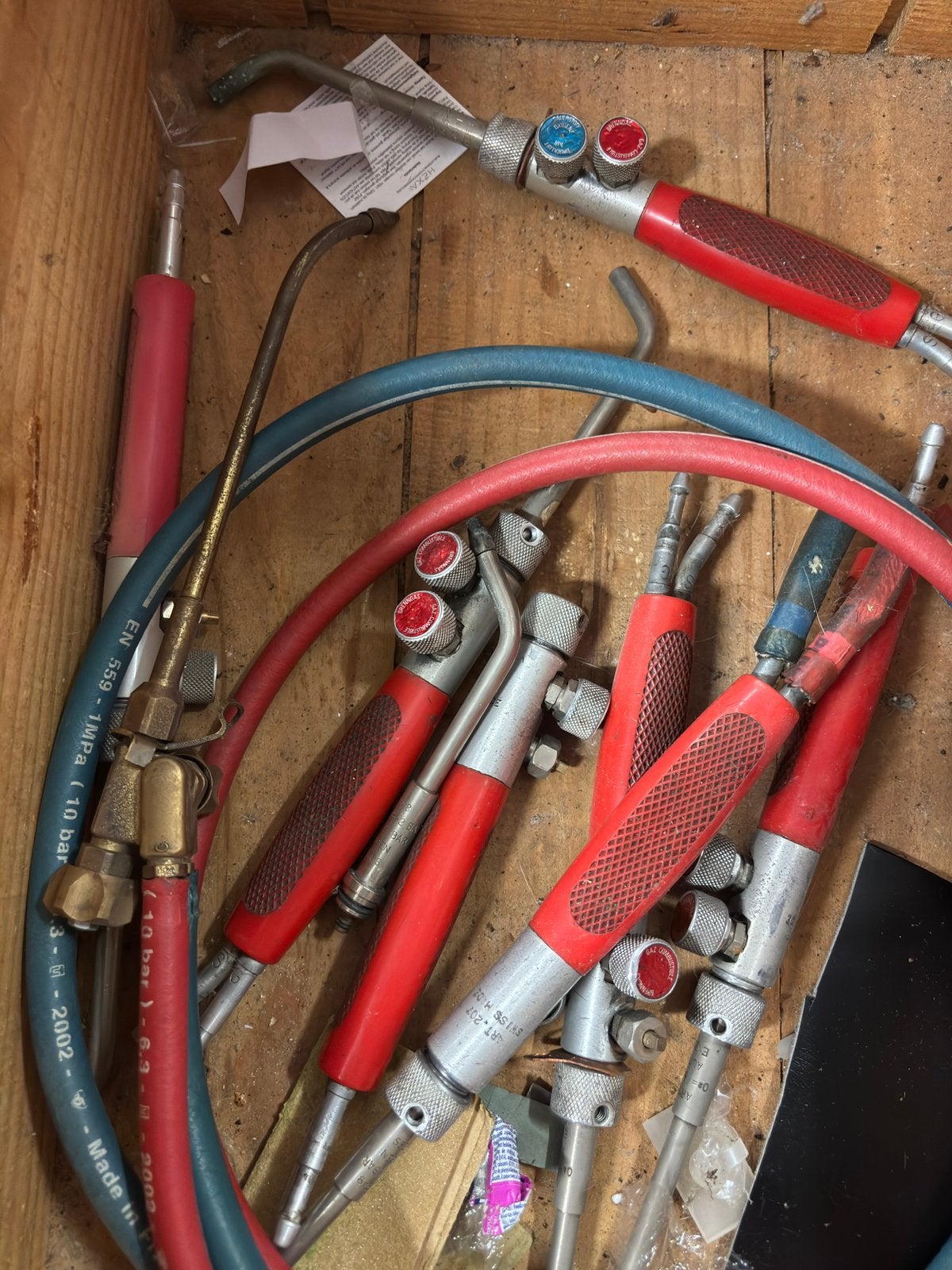 Soldeer/Las gereedschap, Ophalen, Gebruikt
