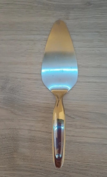 Alessi Collo-alto taartschelp van Inga Sempé, Antiek en Kunst, Antiek | Bestek, Verzenden