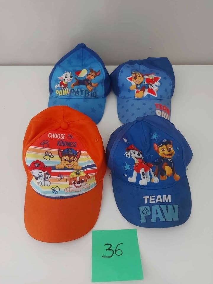 7 kinderpetten paw patrol, Kinderen en Baby's, Kinderkleding | Petten en Hoeden, Ophalen, Zo goed als nieuw, Jongen of Meisje