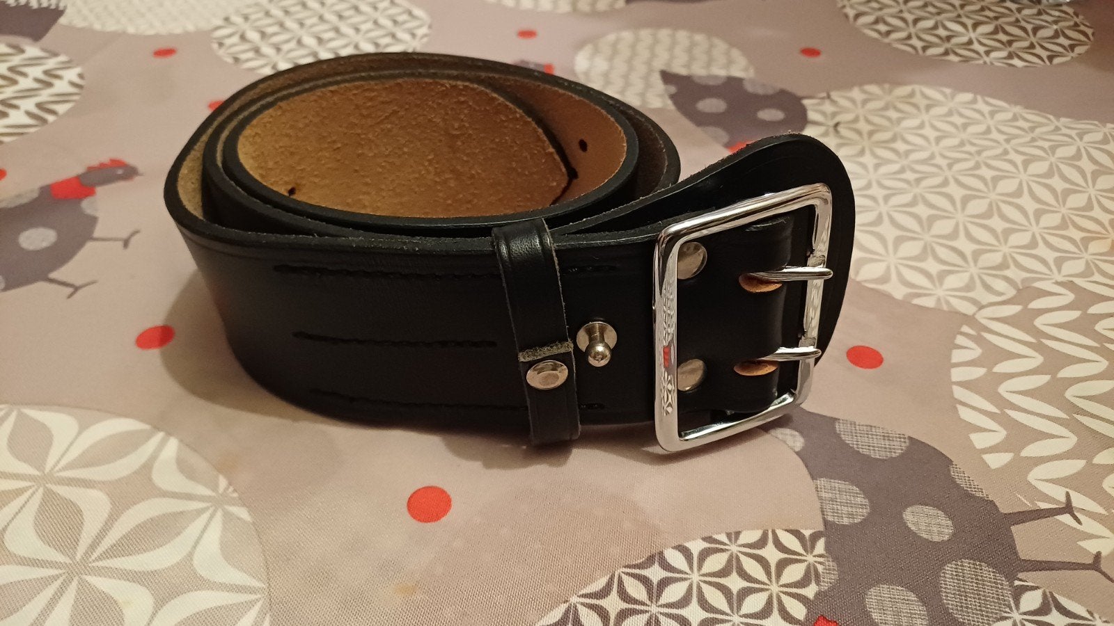 Lederen riem maat 100, Ophalen of Verzenden