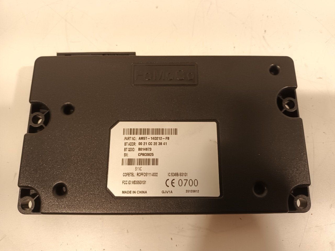 Bluetooth control module Ford Focus, Autos : Divers, Enlèvement ou Envoi, Van der Ven Autorecycling B.V., Onderdelen@venauto.nl