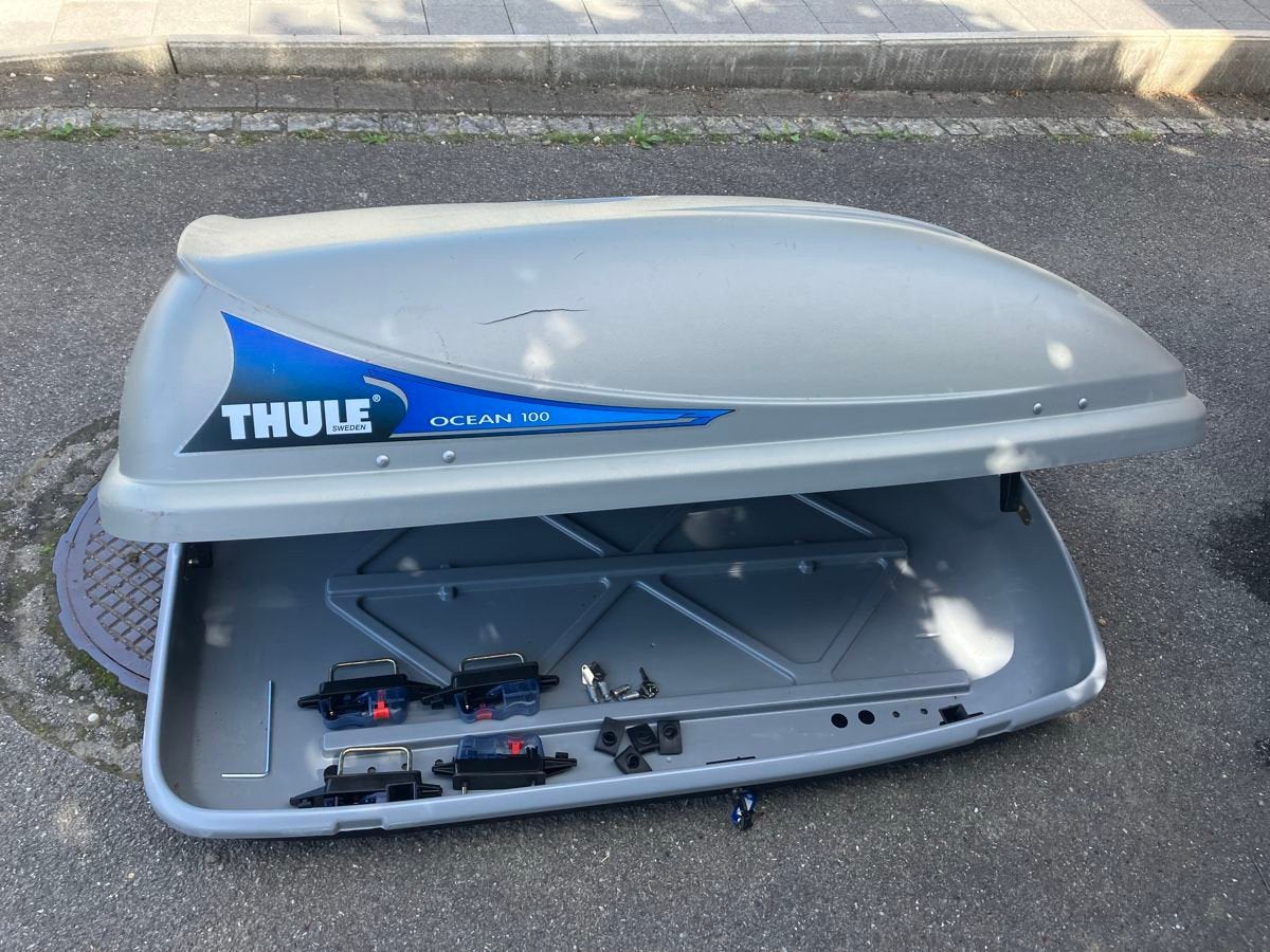 Thule ocean 100 dakkoffer, Autos : Divers, Coffres de toit, Enlèvement, Comme neuf