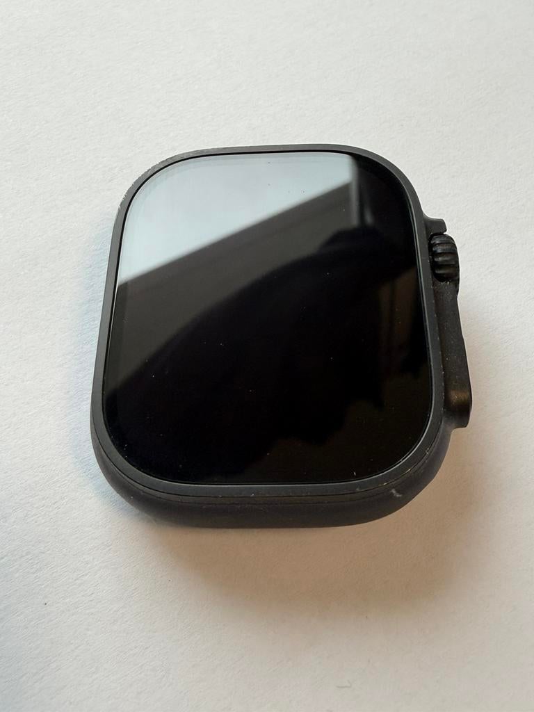 Apple Watch Ultra 3, Handtassen en Accessoires, Smartwatches, Ophalen, Zwart, IOS, Zo goed als nieuw