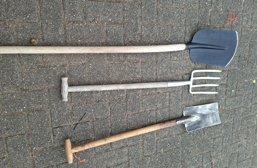 ÉQUIPEMENT DE JARDIN KLEINHOF, Jardin & Terrasse, Outils à main, Comme neuf, Pelle, Enlèvement ou Envoi