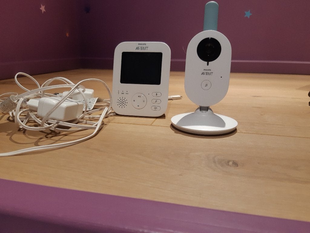 Babyphone Philips Avent, Kinderen en Baby's, Babyfoons, Ophalen, Gebruikt, Minder dan 100 meter, Camera