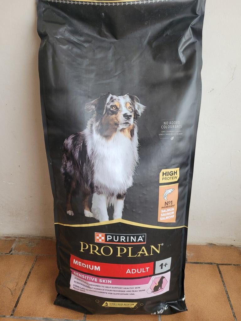 Purina proplan 14kg peau sensible, Enlèvement, Chien