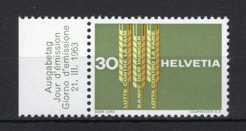 SUISSE Yt. 708 MNH 1963, Envoi, Non oblitéré