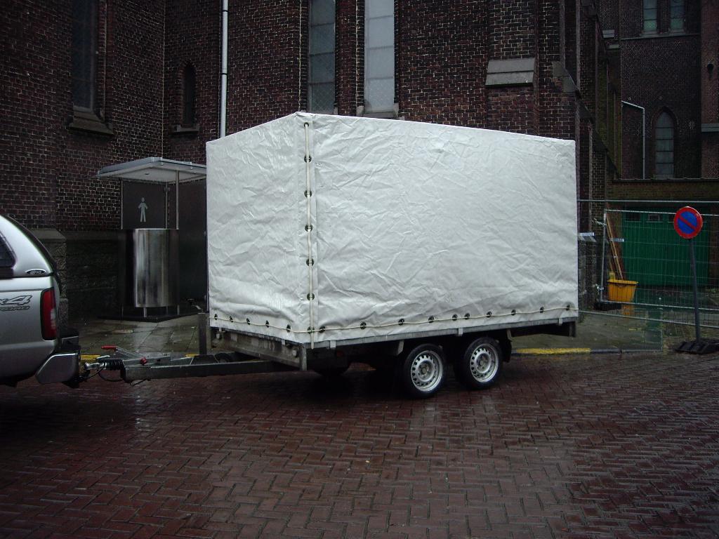 Aanhangwagen, Ophalen, Gebruikt