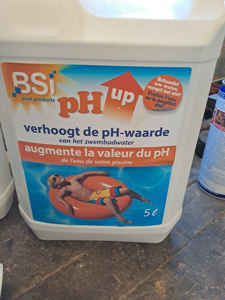 Zwembad: BSI ph waarde, vlokkingsmiddel BSI , thermometer,.., Tuin en Terras, Zwembad-toebehoren, Ophalen, Zo goed als nieuw, Overige typen