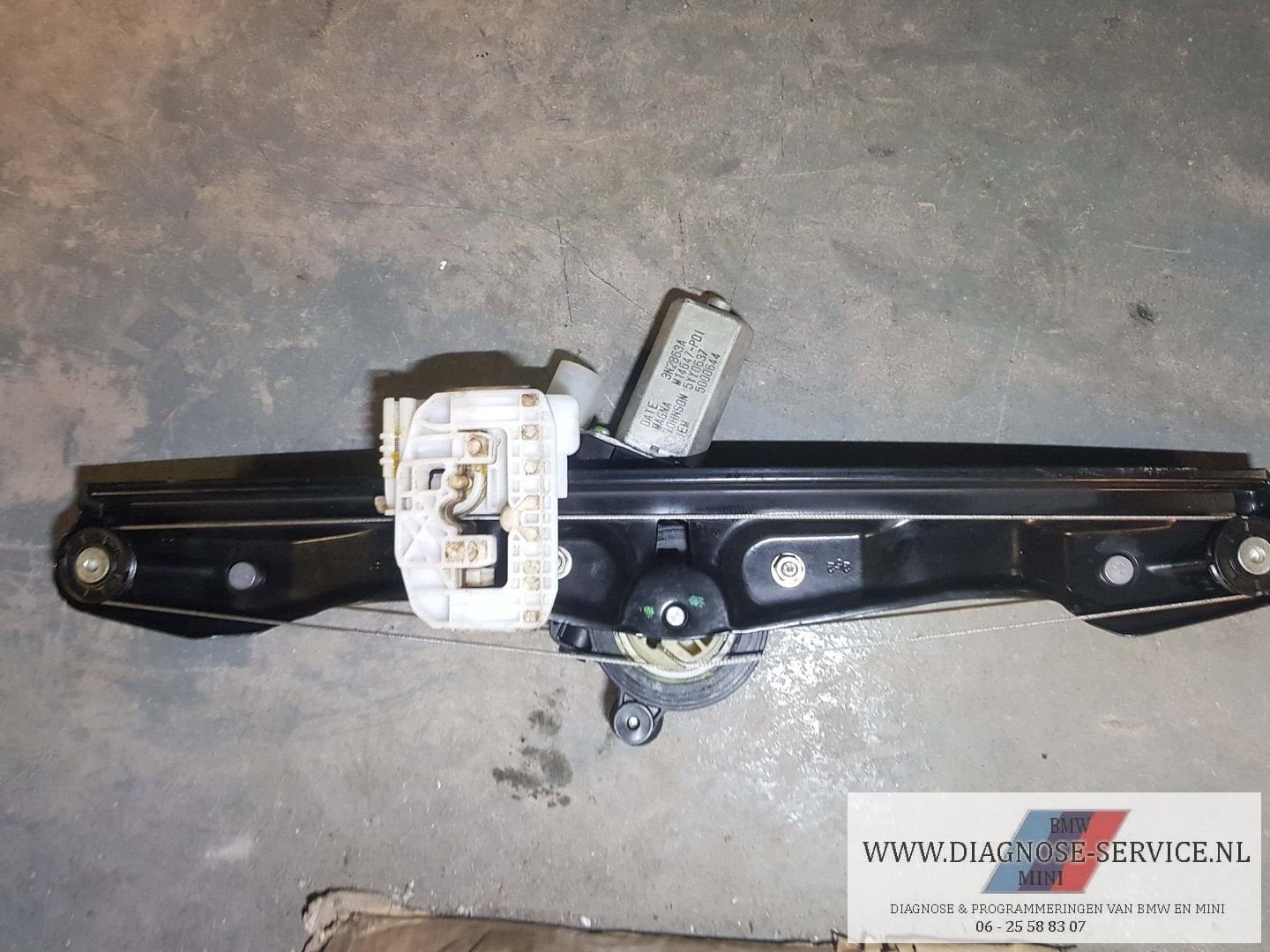 BMW 3er F30 en F31 touring rechts achter raammechanisme 7351, Gebruikt, -, -, Ophalen of Verzenden