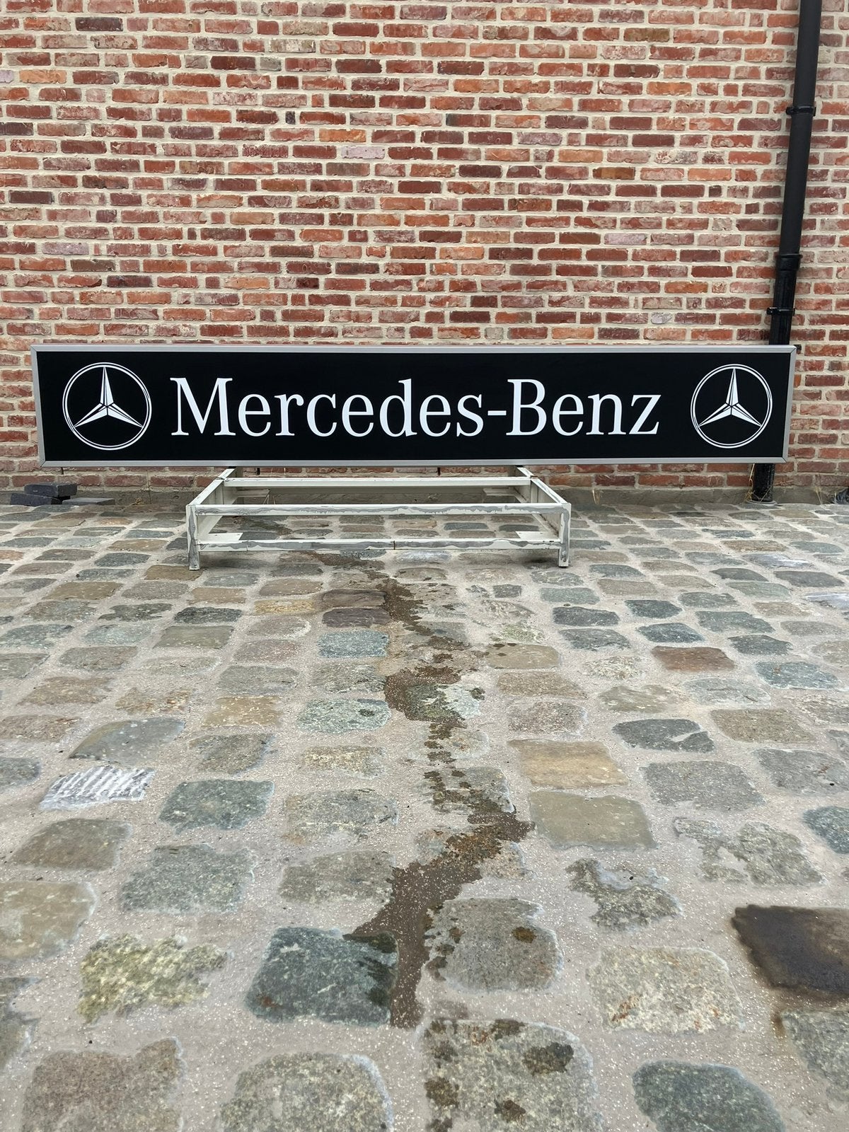 Lichtbak Mercedes, Verzamelen, Merken en Reclamevoorwerpen, Ophalen, Zo goed als nieuw