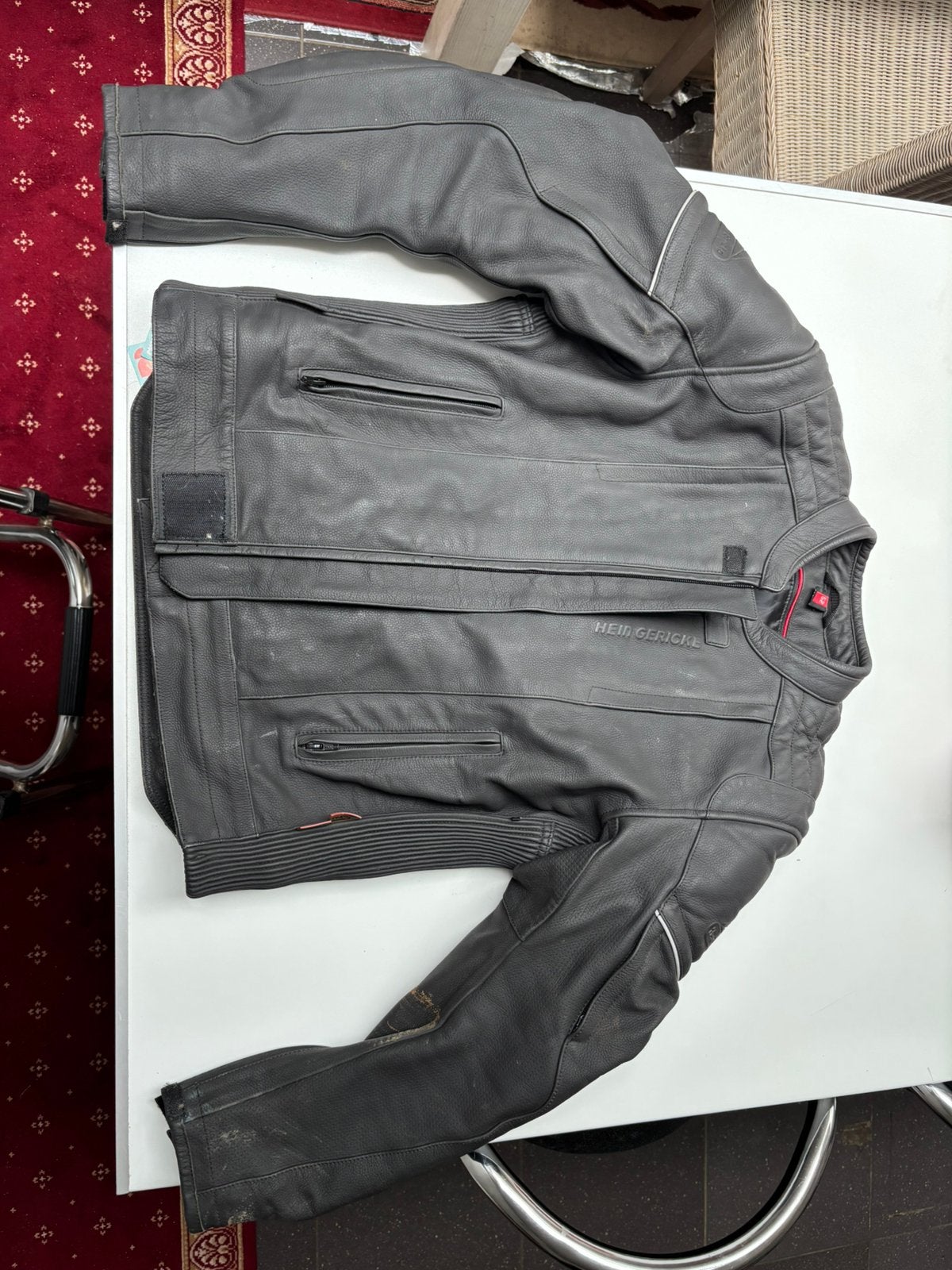 Motorjas, Enlèvement, Comme neuf, Taille 52/54 (L), Noir