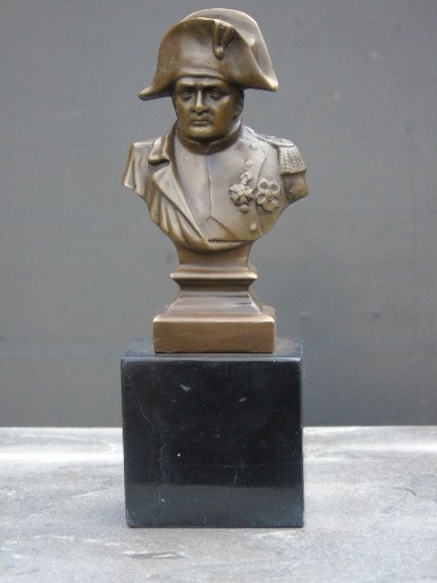 buste de napoléon en bronze socle signé, CANOVA, Enlèvement ou Envoi, Bronze
