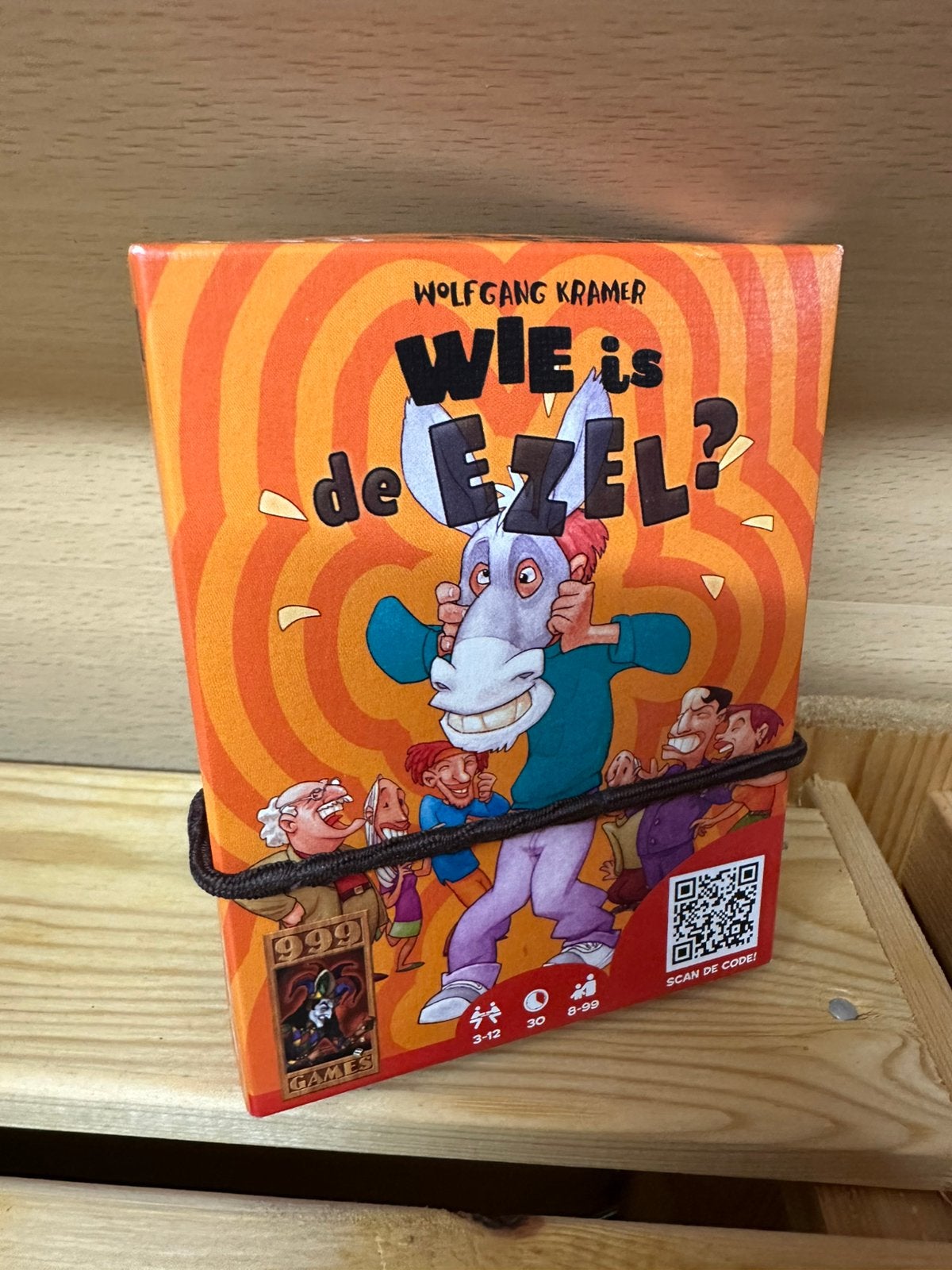 999 Games Wie is de ezel ?, Enlèvement, Comme neuf