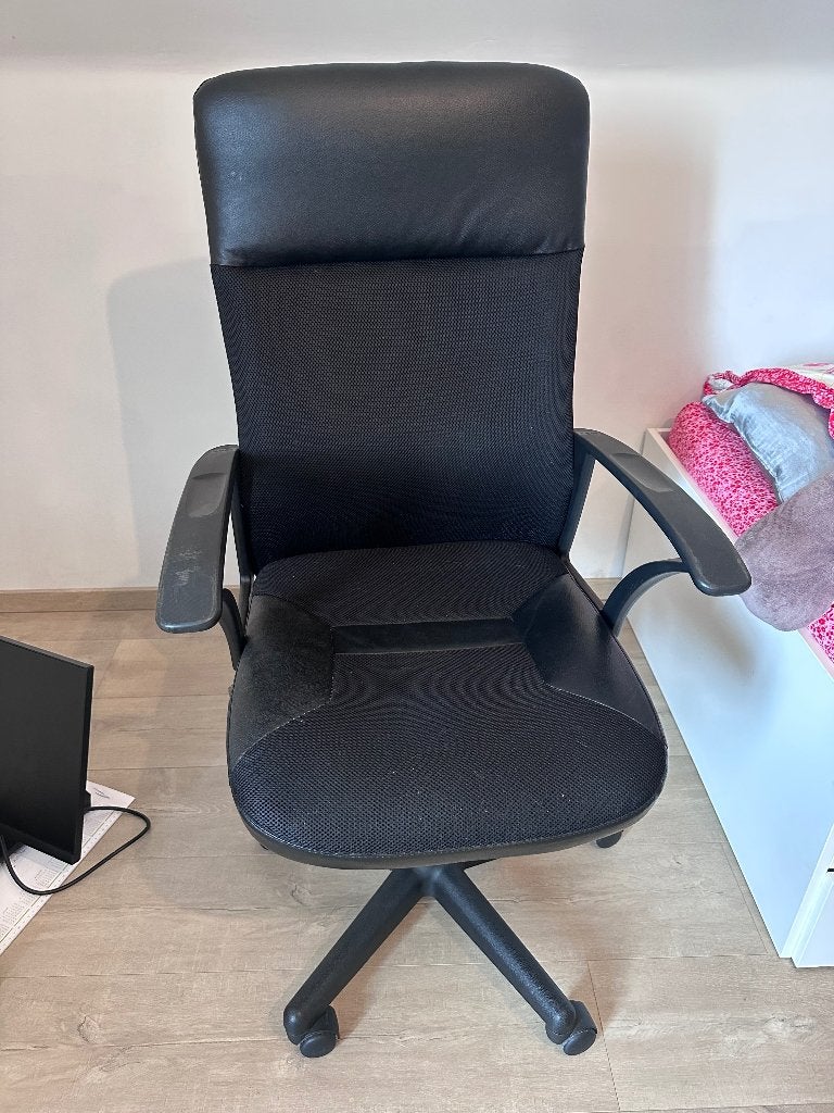 Bureaustoel, Maison & Meubles, Chaises de bureau, Enlèvement, Utilisé, Noir, Chaise de bureau
