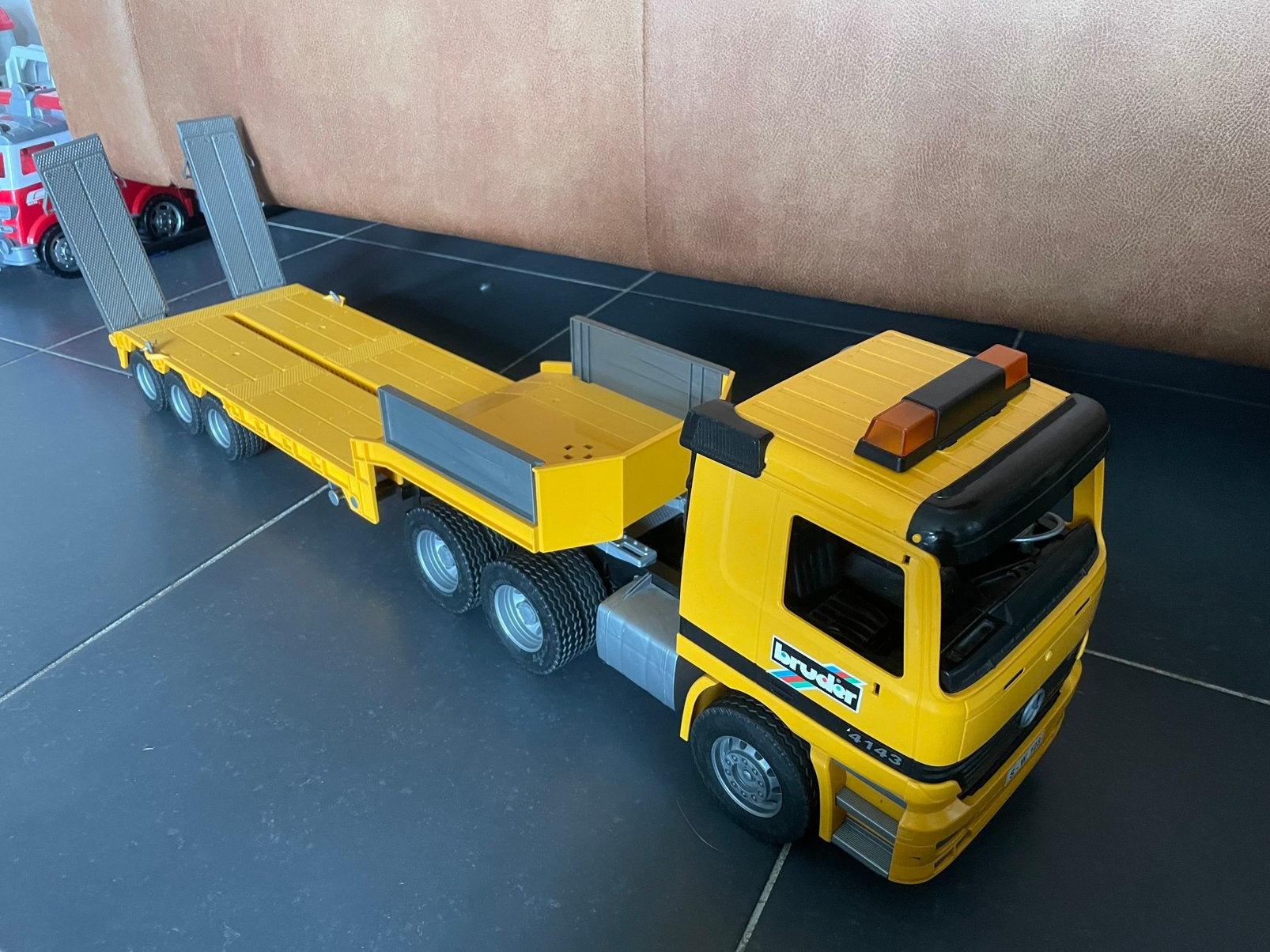 Bruder mercedes actros dieplader, Enlèvement, Utilisé