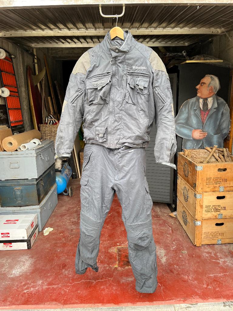 Tweedelig motorpak Frank Thomas Large, Motoren, Kleding | Motorkleding, Ophalen, Frank Thomas, Tweedehands, Heren