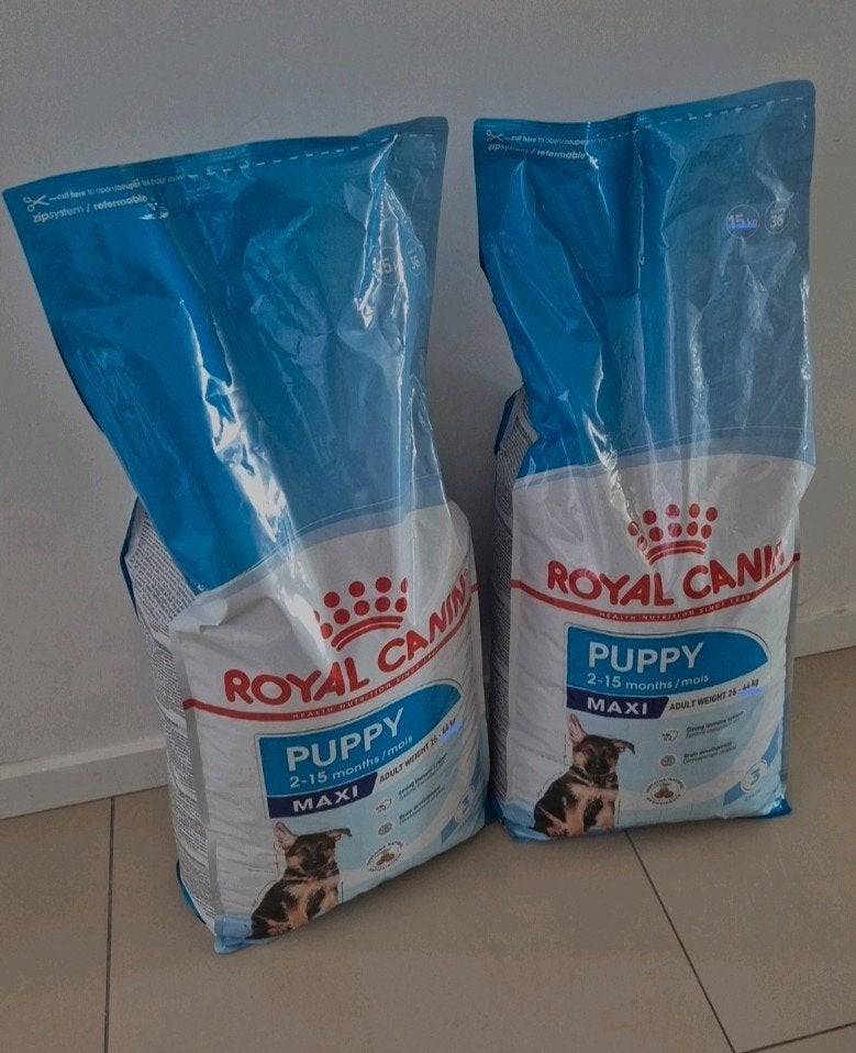 Royal Canin Puppy maxi, Enlèvement