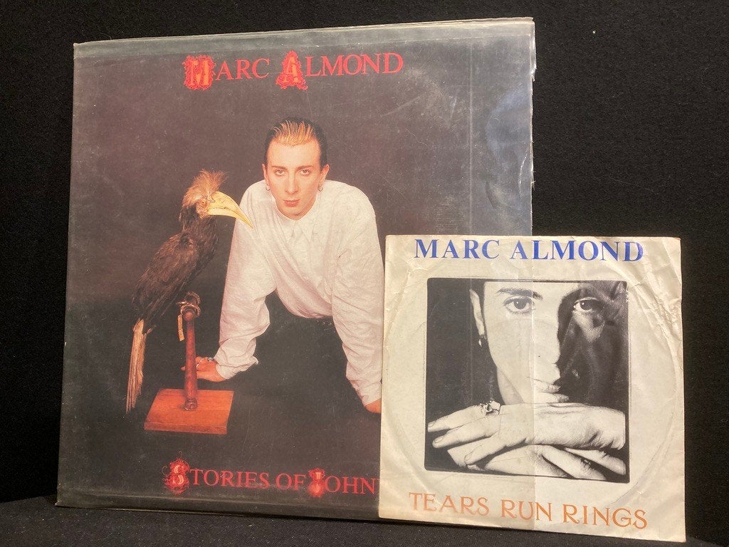 MARC ALMOND LP + Single, LP, Gebruikt, Pop, Originele persing