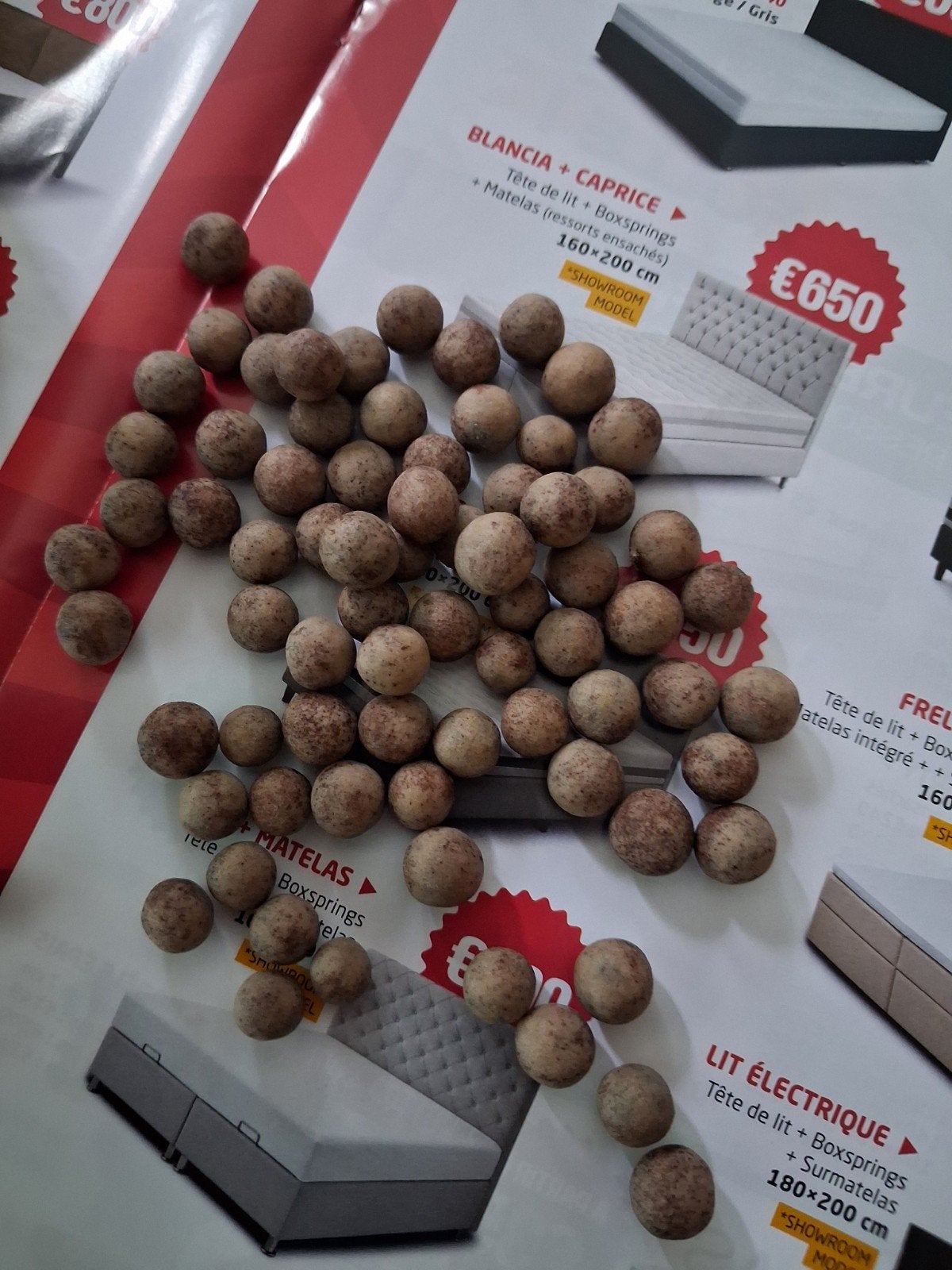 Gratis filterballen om af te spoelen, nog steeds bruikbaar, Ophalen