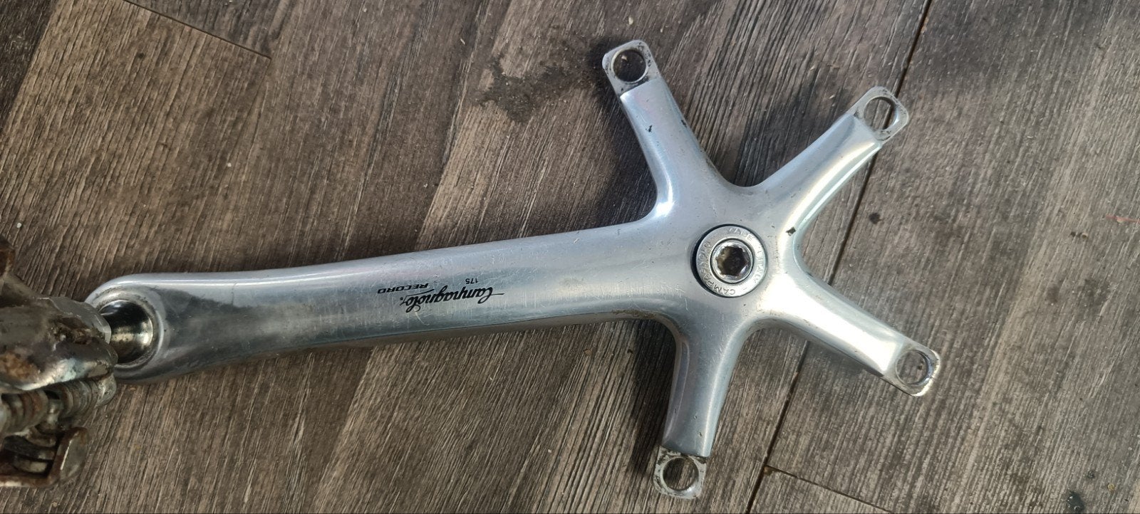 Campagnolo crank, Ophalen
