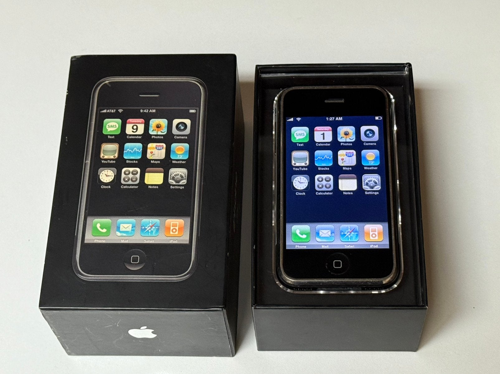 iPhone 2G 8GB met iOS 1.0 RARE/ UNIEK!!, Telecommunicatie, Ophalen of Verzenden, 8 GB, IPhone 2G Original