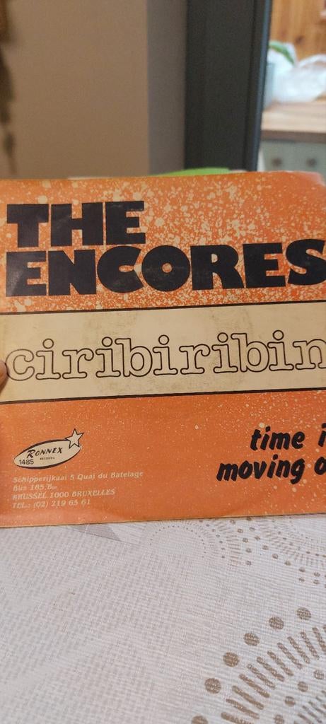 Vinyle 45 tours  The Encores Ciribiribin, Ophalen