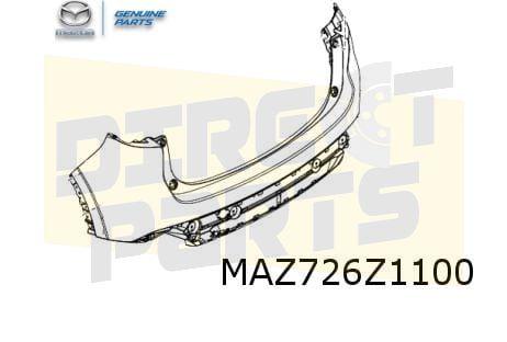 Mazda CX-5 (10/21-) achterbumper (te spuiten) Origineel! KSD, Neuf, Arrière, -, Mazda