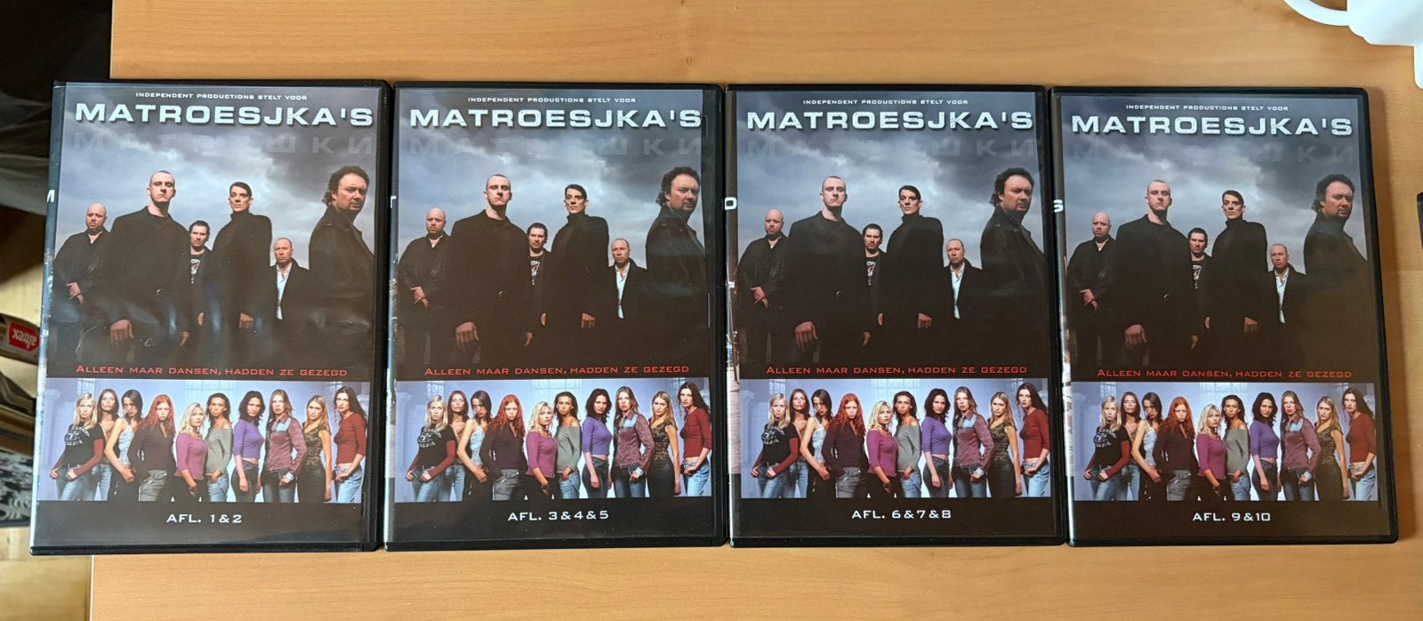 Matroesjka’s seizoen 1&2 DVD, Cd's en Dvd's, Verzenden, Gebruikt
