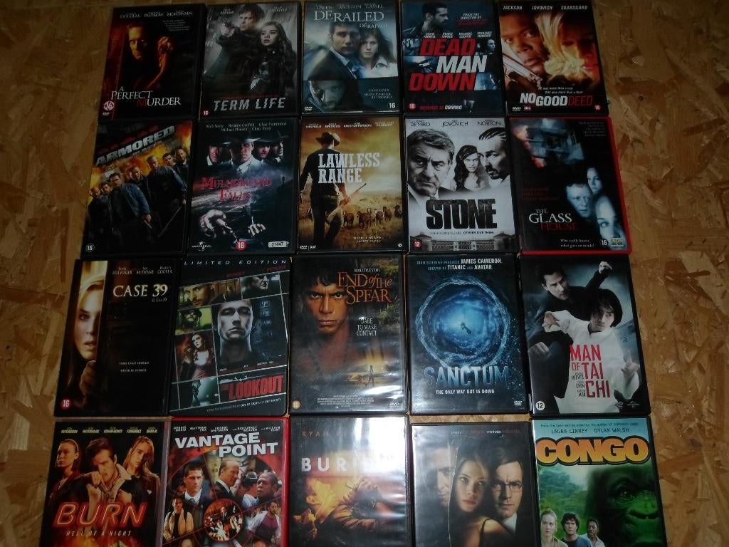 DVD'S en Blu-ray's allerlei, CD & DVD, DVD | Action, Enlèvement, Comme neuf, Action