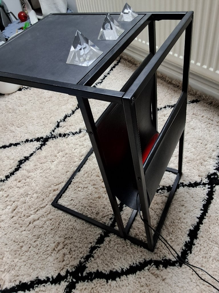 MEUBLE D'APPOINT / JOURNAUX, Neuf, Métal, Enlèvement, Table d'appoint avec porte-revues