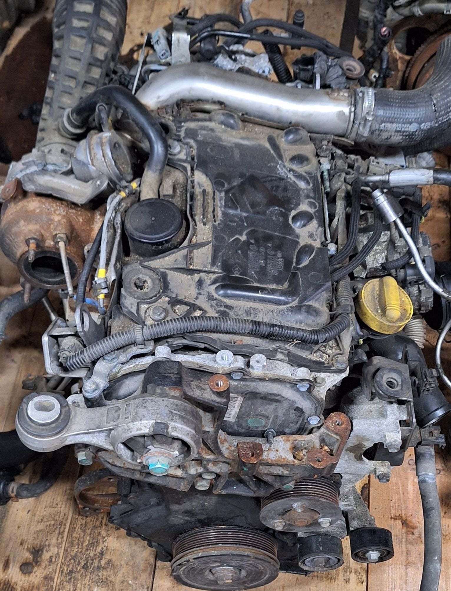 Dit betreft de Renault 2.0 dCi (M9R) dieselmotor., Auto-onderdelen, Gebruikt, -, -, Ophalen of Verzenden