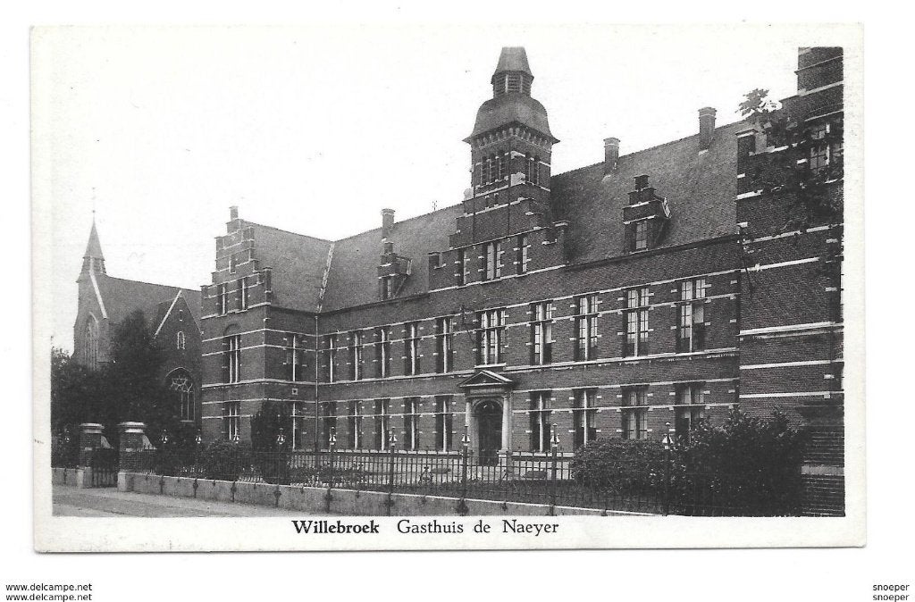 Willebroek gasthuis de naeyer bazaar p1108, Ophalen of Verzenden, Ongelopen, Antwerpen