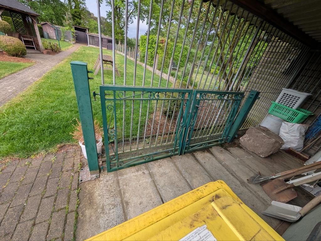 Tuinpoort, Enlèvement