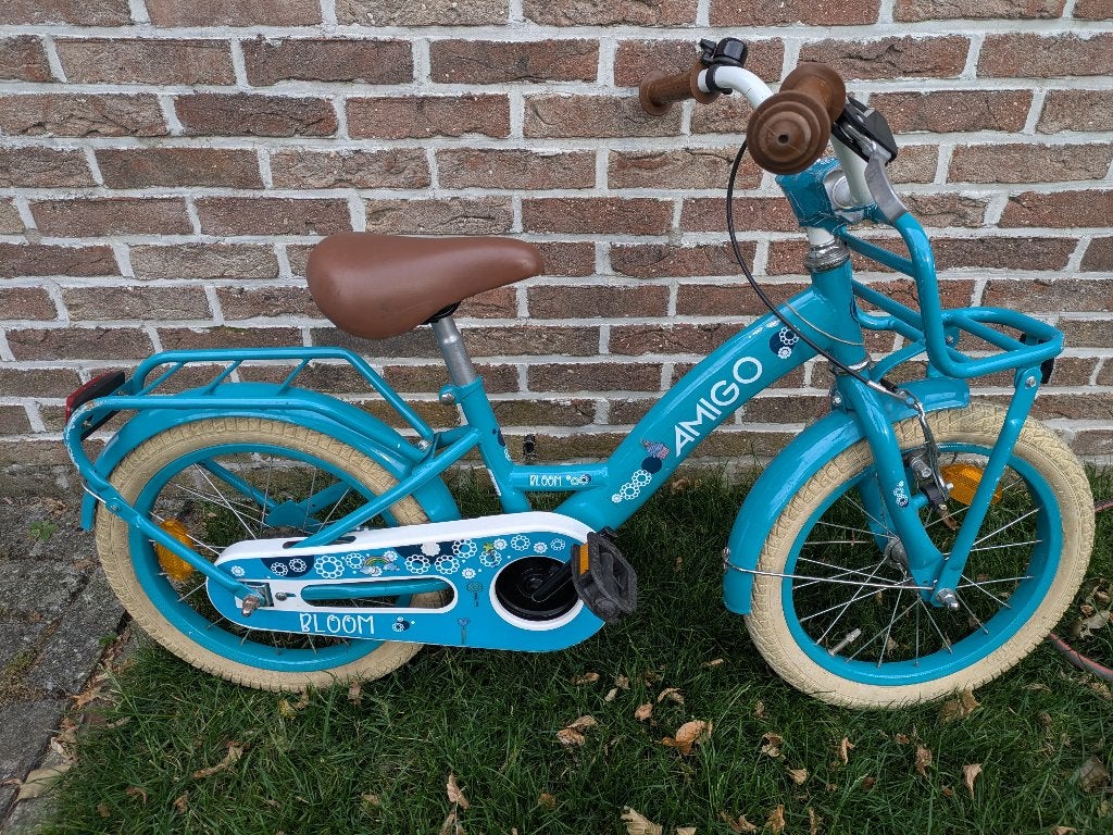 Kinderfiets 16", Fietsen en Brommers, Ophalen, Gebruikt, Terugtraprem, 16 tot 20 inch