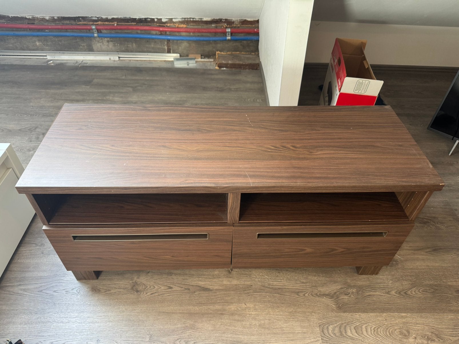 IKEA BESTÅ ÅDAL TV meubel, Huis en Inrichting, Ophalen, Gebruikt, 100 tot 150 cm, Minder dan 100 cm