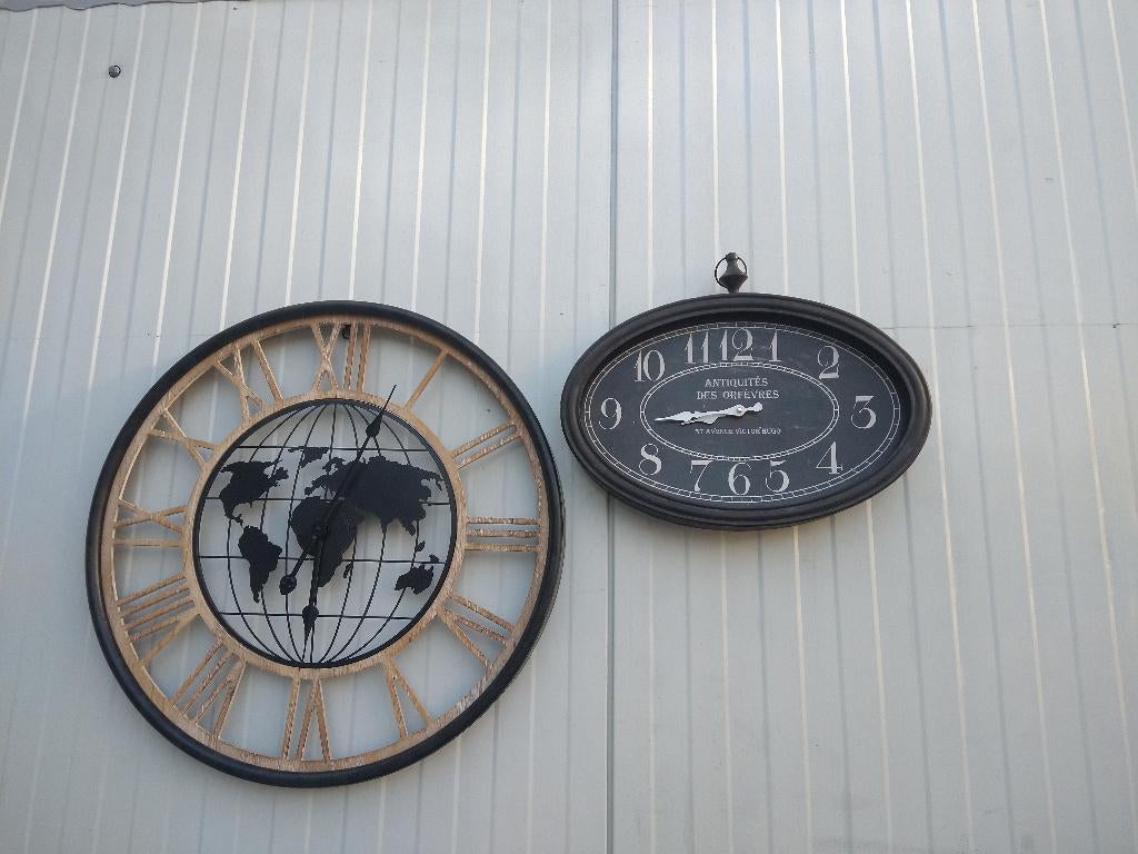 Grande horloge murale de 68 cm  pour cuisine, hall, chambre, Maison & Meubles, Accessoires pour la Maison | Horloges, Enlèvement