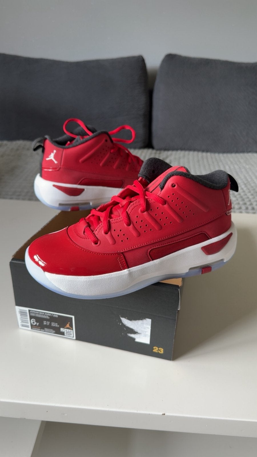 Air jordan max aura 7 red, Enlèvement ou Envoi, Neuf, Chaussures