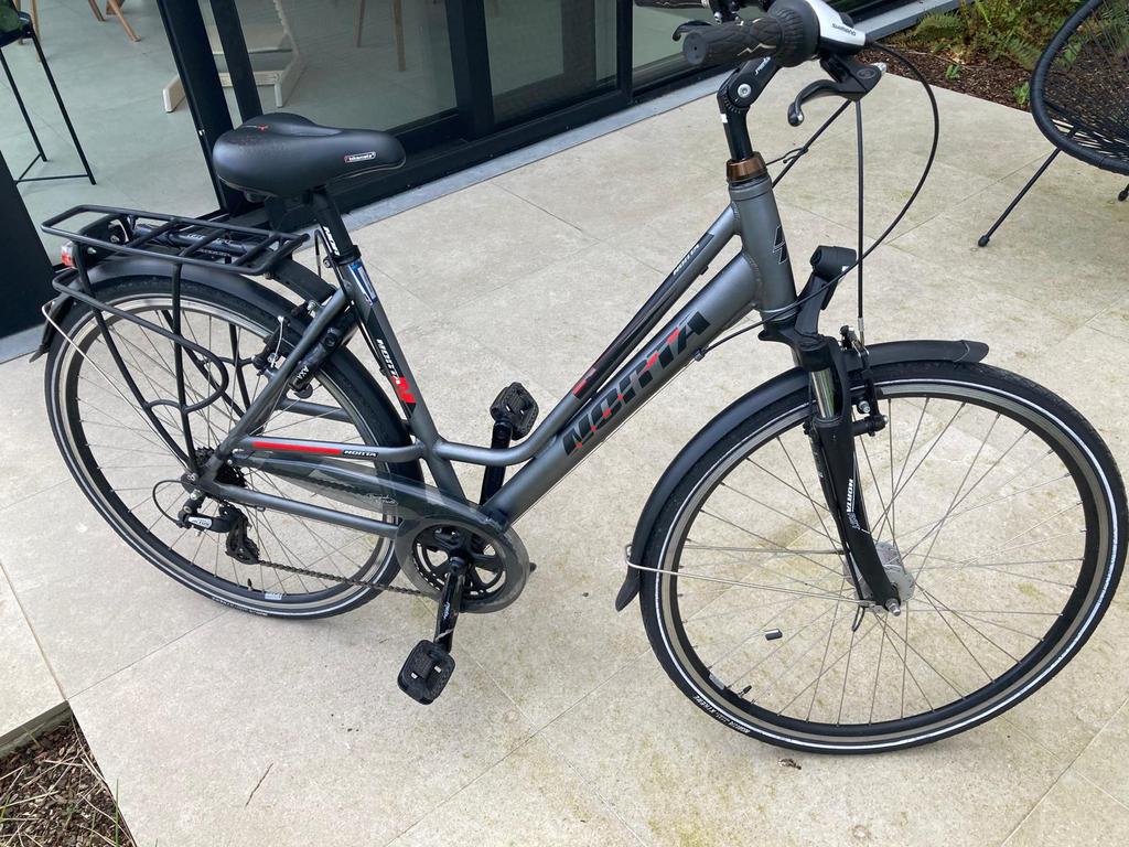 Dames fiets Norta, Fietsen en Brommers, Gebruikt, Velgrem, Versnellingen, 50 tot 53 cm