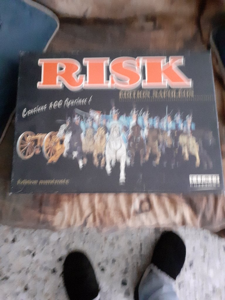 risk napoleon, Trois ou quatre joueurs, Enlèvement ou Envoi, Utilisé, Autre