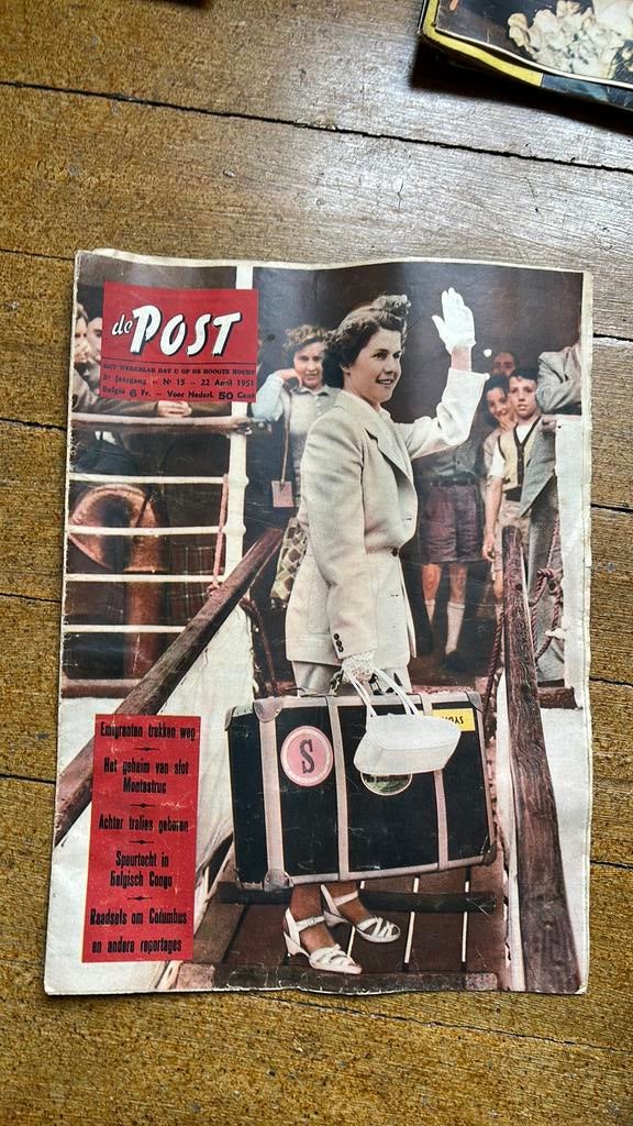 28 tijdschriften de Post uit 1951, Ophalen, 1940 tot 1960, Tijdschrift